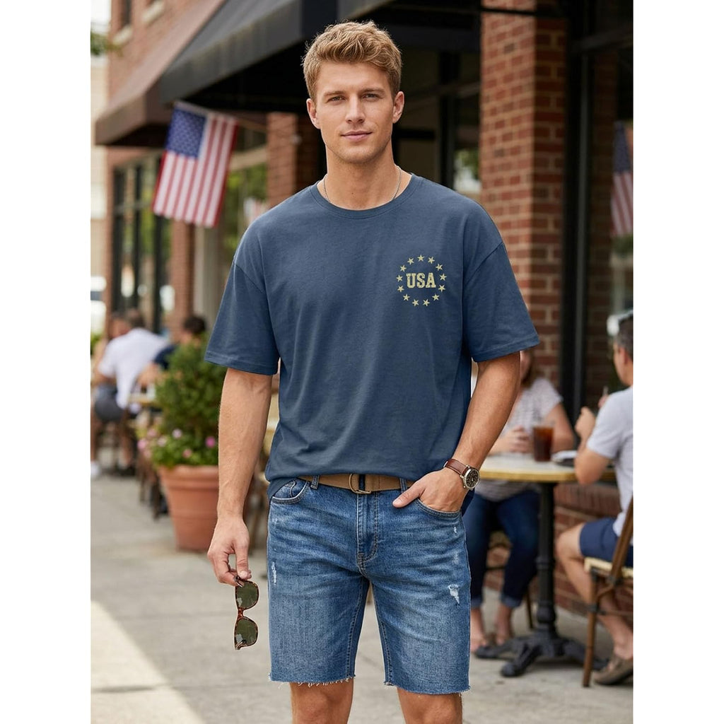 250 Anniversary Usa Shirt Mens American Flag Tshirt 250Th America Anniversary Tee 250 Years Patriotic Tops