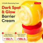 EQQUALBERRY Vitamin Illuminating Cream – Vitamin C & 5% Niacinamide + 3% TXA | Dark spots Cream | Ceramide Barrier Strength | Glowy, Lightweight Hydration (1.69 fl.oz / 50ml)