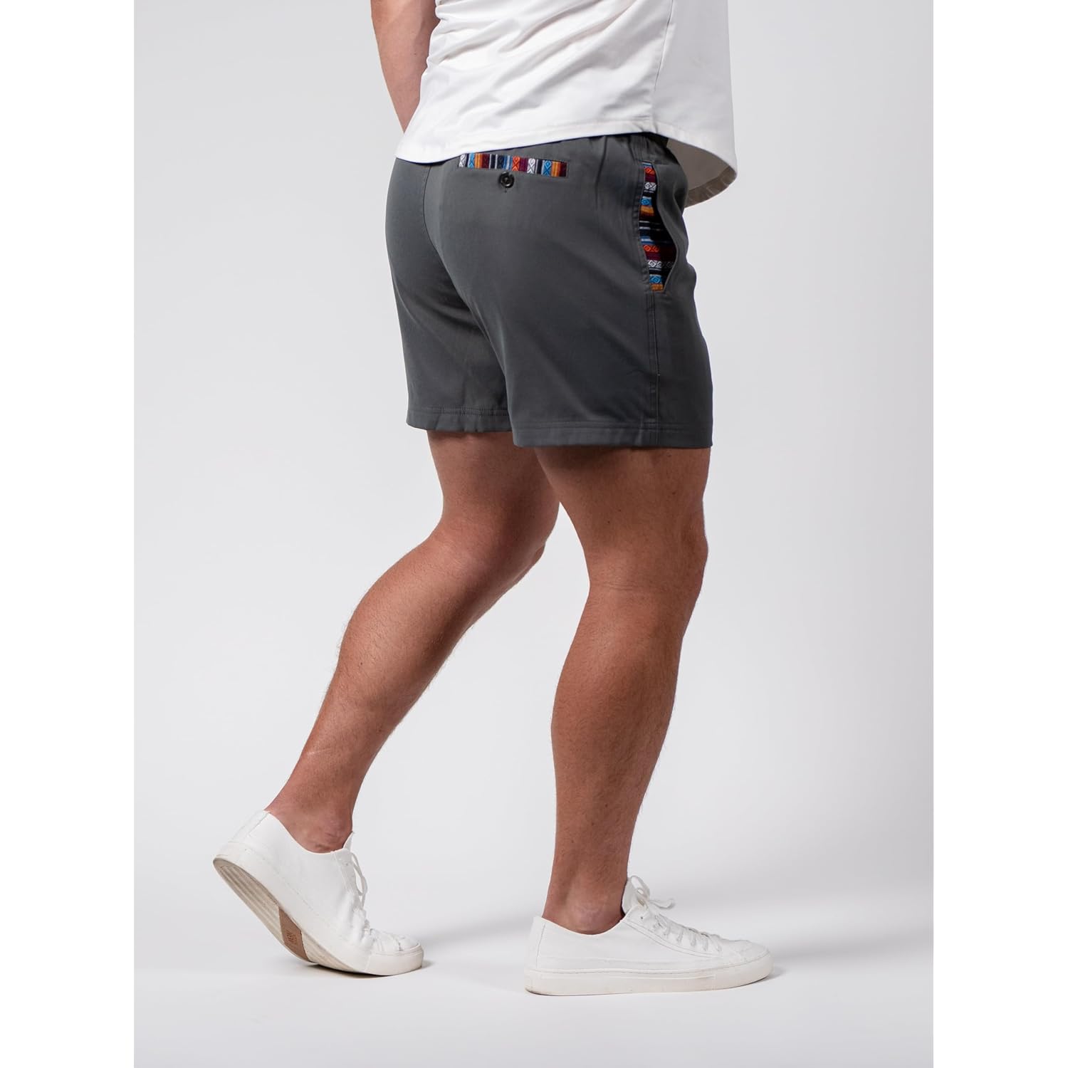 Wowie Mens Sapien 2.0 Casual Stretchy Mens Shorts, Lightweight & Anti-Wrinkle Material Summer Shorts With Pockets