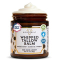 Organic Beef Tallow For Skin – 3Oz Grass Fed Whipped Beef Tallow For Face With Manuka Honey, Mango Butter & Jojoba Oil, Tallow And Honey Balm For Face, Body Moisturizer