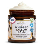 Organic Beef Tallow For Skin – 3Oz Grass Fed Whipped Beef Tallow For Face With Manuka Honey, Mango Butter & Jojoba Oil, Tallow And Honey Balm For Face, Body Moisturizer