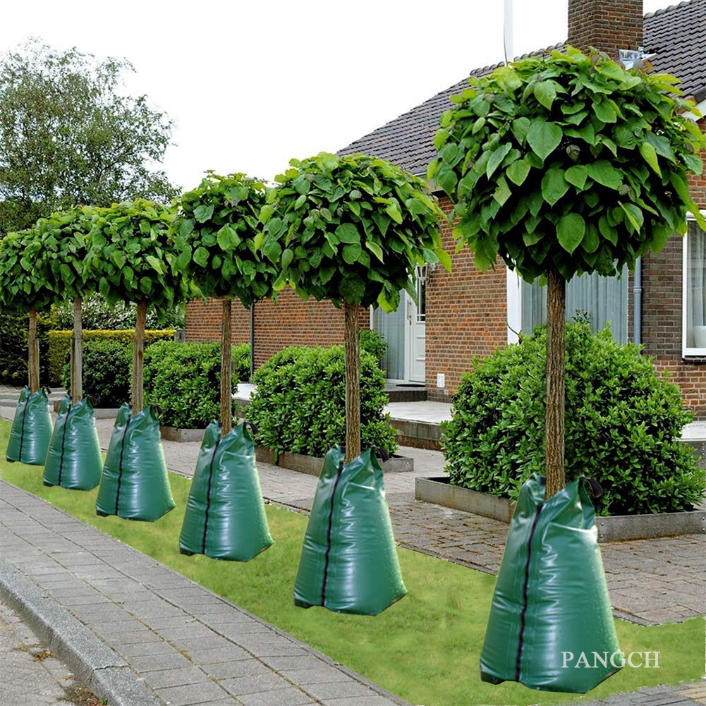 Tree Watering Bag, 20 Gallon Slow Release Tree Watering Bags-Drip Irrigation Bag For Newly Planted Or Established Trees (3 Pack)