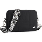 Telena Crossbody Bags For Women Cross Body Purse With Guitar Strap Lightweight Puffer Shoulder Bag For Travel