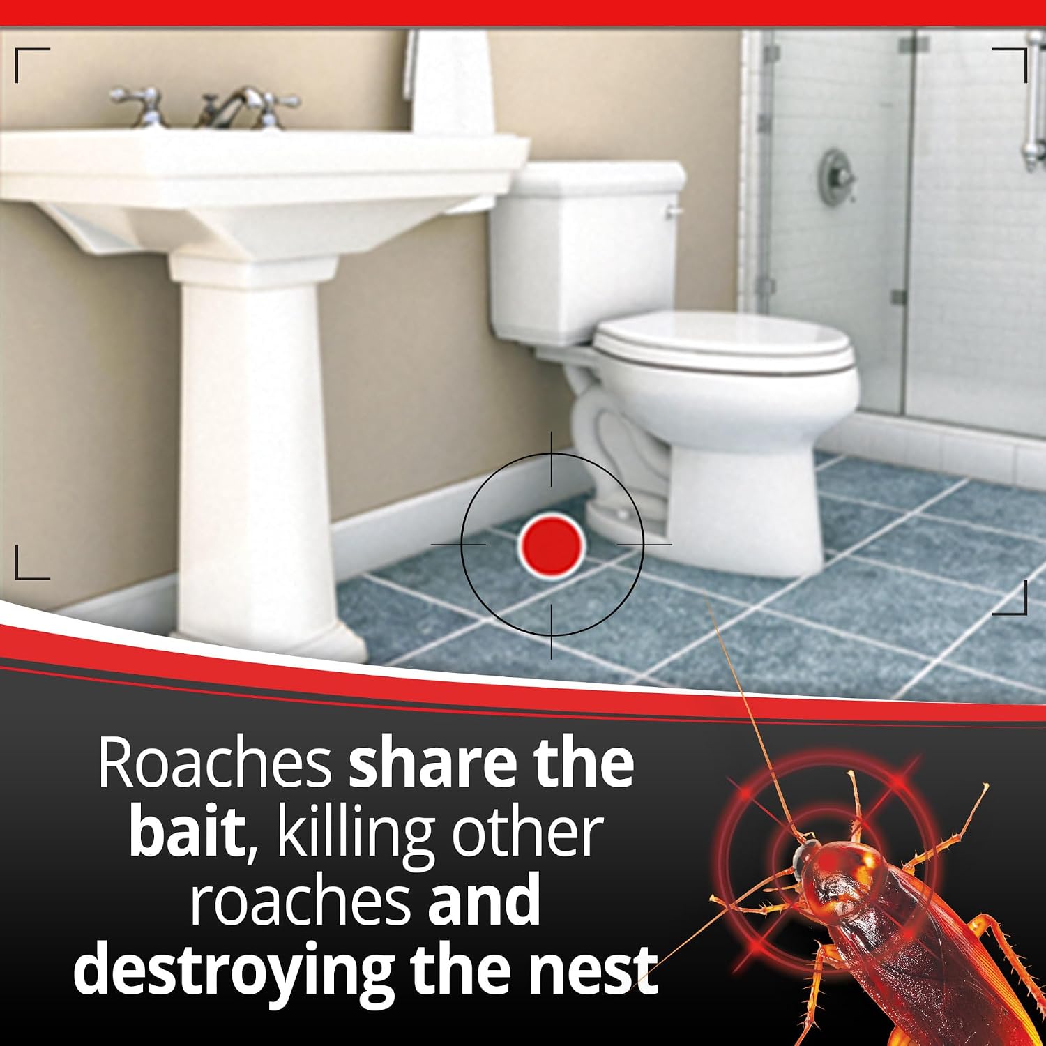 Combat Max Defense System Brand, Small Roach Killing Bait And Gel, 12 Count Bait Stations & 0.42 Ounce Syringe, Fast-Acting Fipronil Cockroach Killer, No Vapor, Fumes Or Odor, Mess-Free Application