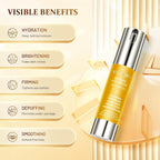 Retinol Eye Cream For Dark Circles & Puffiness – Hydrating & Moisturizing Under Eye Treatment For Wrinkles, Fine Lines & Eye Bags, Gold Formula For Smooth, Revitalized Skin, 0.65 Fl Oz