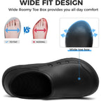 Chef Shoes Men Women Non Slip Work Shoes Water Proof Closed Toe Clogs For Nurse Kitchen Restaurant Food Service