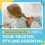 Hoyols Clear Hair Ties, 1500Pcs Mini Clear Elastic Hair Bands For Girls Women, Small Rubber Bands For Ponytails Braids Hairstyles, No Damage Hair Elastics, 1 Inch Tpu