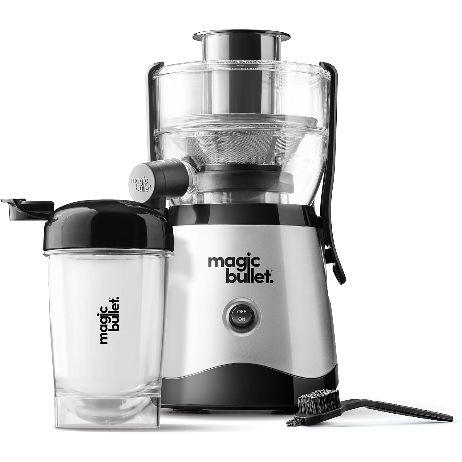 Magic Bullet Mini Juicer With Cup, Black And Silver
