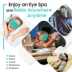 20 Packs Steam Eye Mask, Heated Eye Mask Warm Compress For Eyes, Disposable Self Heating Steam Mask For Home, Sleep, Spa, Travel Essentials & Relaxation Gifts For Women (Unscented)