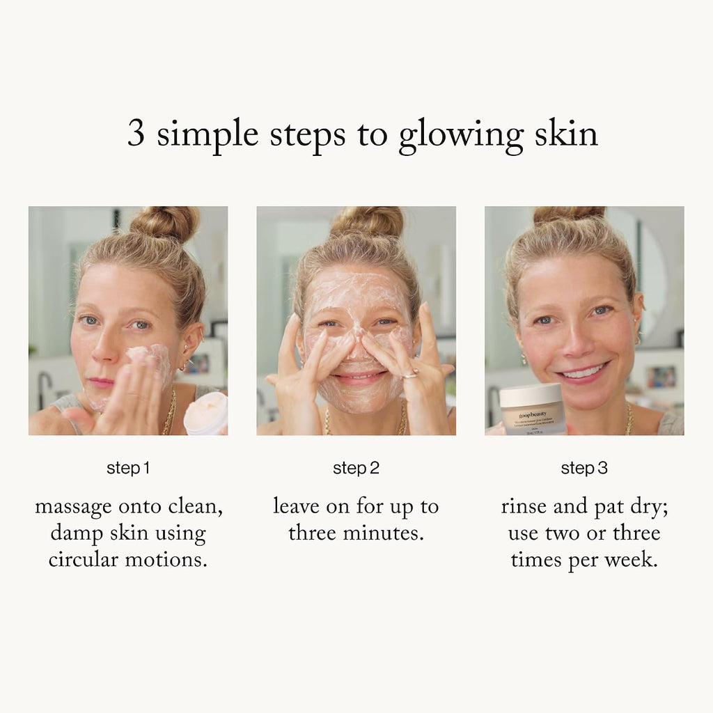 Goop Beauty Women'S Mini Microderm Instant Glow Exfoliator, Multicolor, 0.5 Ounce