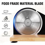 Manual Bread Slicer Adjustable Thickness For Homemade Sourdough | Hand Crank Bread Cutter With Scale & Stable Suction Cups & Wood Base For Even Slicing Perfect Baking Gift For Home Bakers