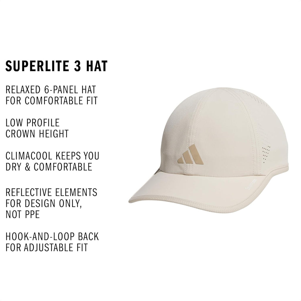 adidas Women's Superlite Hat – Lightweight Athletic Running Cap for Workouts