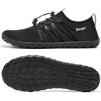 Racqua Women Men Water Shoes Barefoot Sport Beach Swim Shoes