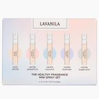 Lavanila Vanilla Perfume Sampler Set For Women, 2Ml Each – 5 Clean Natural Eau De Parfum Minis Includes Pure Vanilla, Coconut, Grapefruit, Sugarcane & Lavender, Long Lasting Women'S Fragrance
