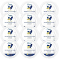 Dove Body Love Rich Nourishment Cream, Face, Hand And Skin Lotion For Extremely Dry Skin, Fast-Absorbing 72-Hour Moisturizing Formula With Ceramide Serum, Travel Size, 2.53 Oz (Pack Of 12)