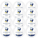 Dove Body Love Rich Nourishment Cream, Face, Hand And Skin Lotion For Extremely Dry Skin, Fast-Absorbing 72-Hour Moisturizing Formula With Ceramide Serum, Travel Size, 2.53 Oz (Pack Of 12)