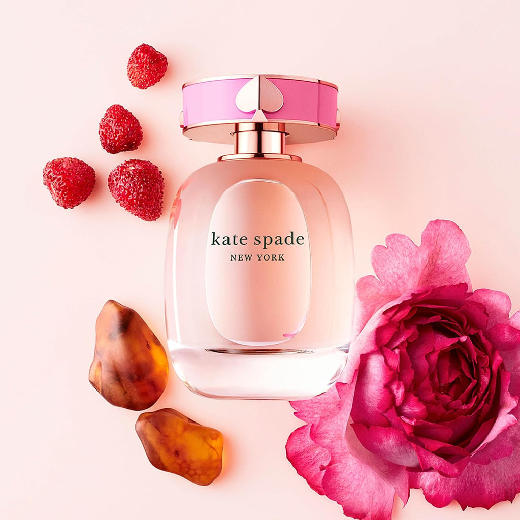 Kate Spade New York Eau De Parfum - Long Lasting Fragrance With Notes Of Strawberry, Rose & Cashmeran - Floral & Fruity