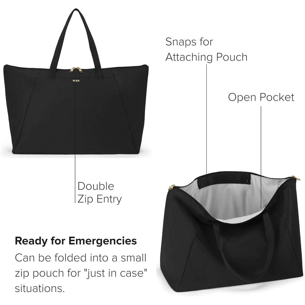 Tumi Just In Case Tote - Packable Travel Tote Bag For Women & Men - Carry Travel Accessories Easily