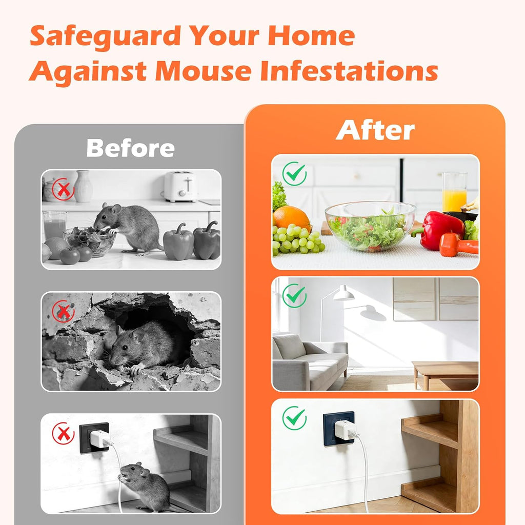 Mouse Rodent Repellent, 12 Pack Peppermint Oil Repellent Balls For Mouse Rats Squirrel Spider Roach Ant Pest Control Indoor & Outdoor, Natural Moth Balls For Rodent Control For Garden & Home