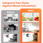 Mouse Rodent Repellent, 12 Pack Peppermint Oil Repellent Balls For Mouse Rats Squirrel Spider Roach Ant Pest Control Indoor & Outdoor, Natural Moth Balls For Rodent Control For Garden & Home
