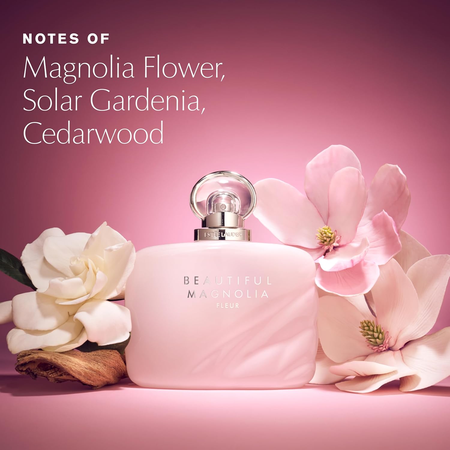 Estée Lauder Beautiful Magnolia Fleur Eau de Parfum Spray with Notes of Lush Magnolia, Solar Gardenia Accord & Serene Cedarwood | Perfumes for Women