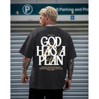 Christian Shirts For Men God Religious Jesus Faith Inspirational Bible Verse Tshirt Oversized Acid Wash Graphic Tees