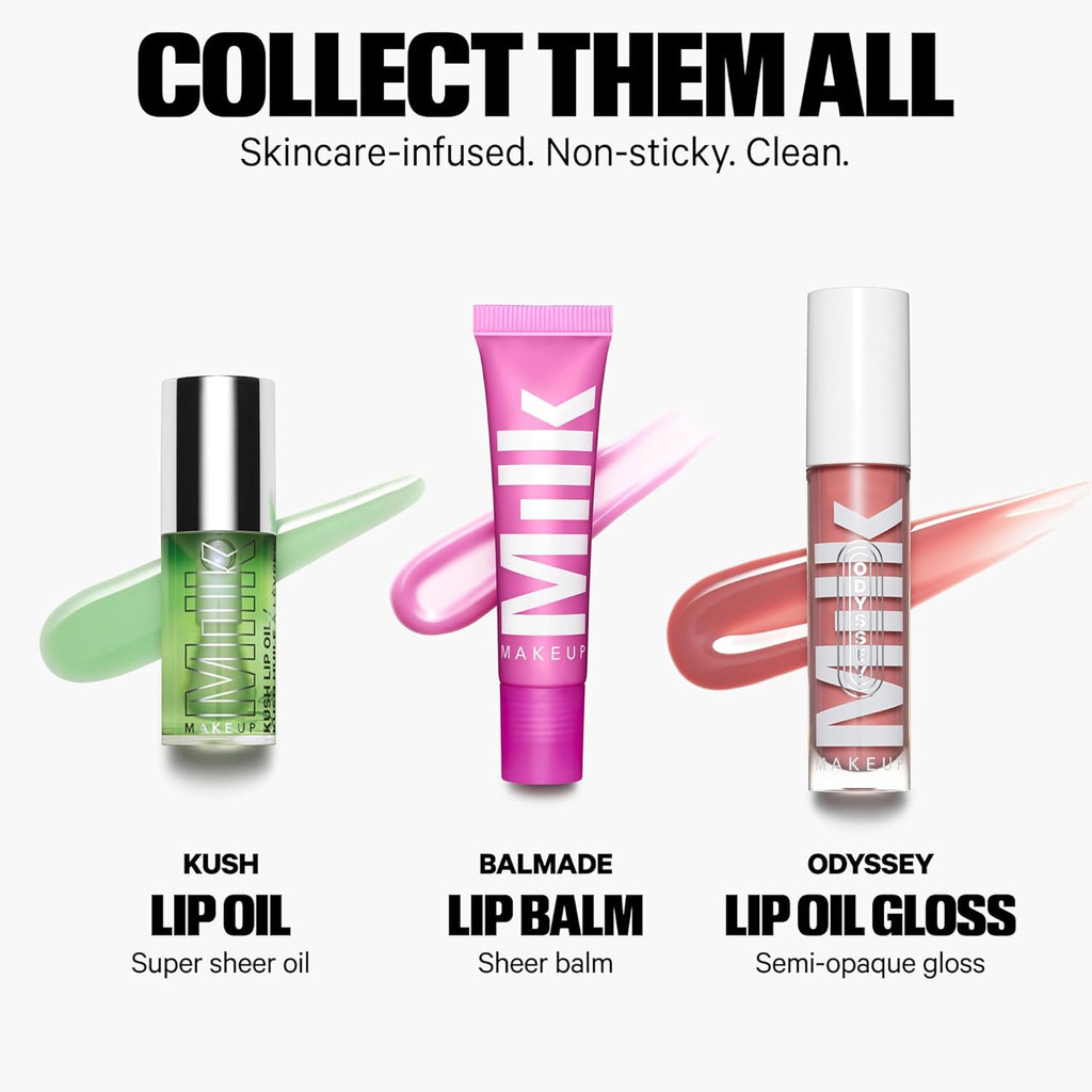 Milk Makeup KUSH Lip Oil - Natural, Sheer Tint - Lightweight & Non Greasy - Vegan, Paraben Free, Cruelty Free