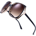 The Fresh Women's Oversized Square Jackie O Cat Eye Hybrid Butterfly Fashion Sunglasses - Exquisite Packaging