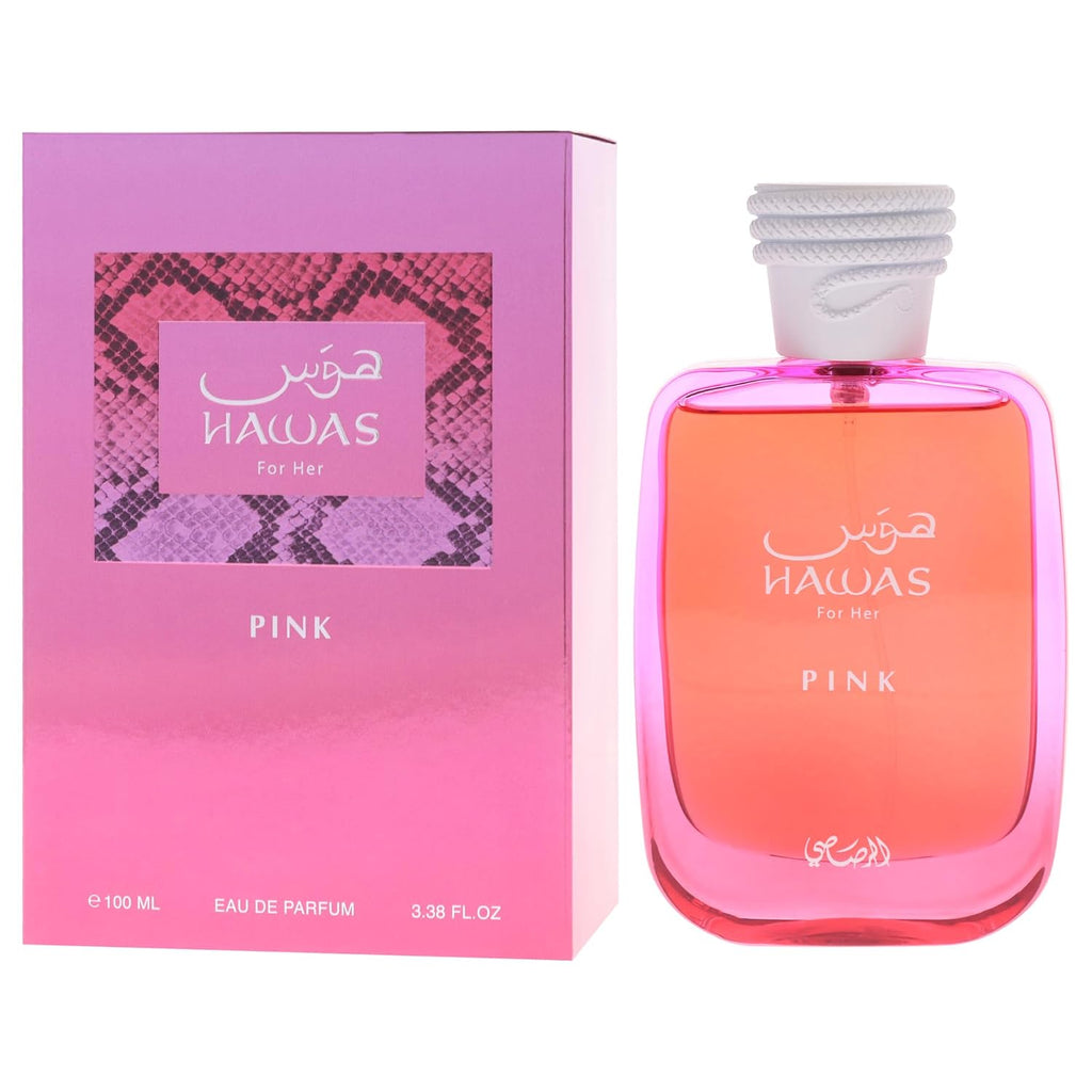 Rasasi Hawas Collection - Hawas Pink For Women - 3.38 Oz Edp Spray
