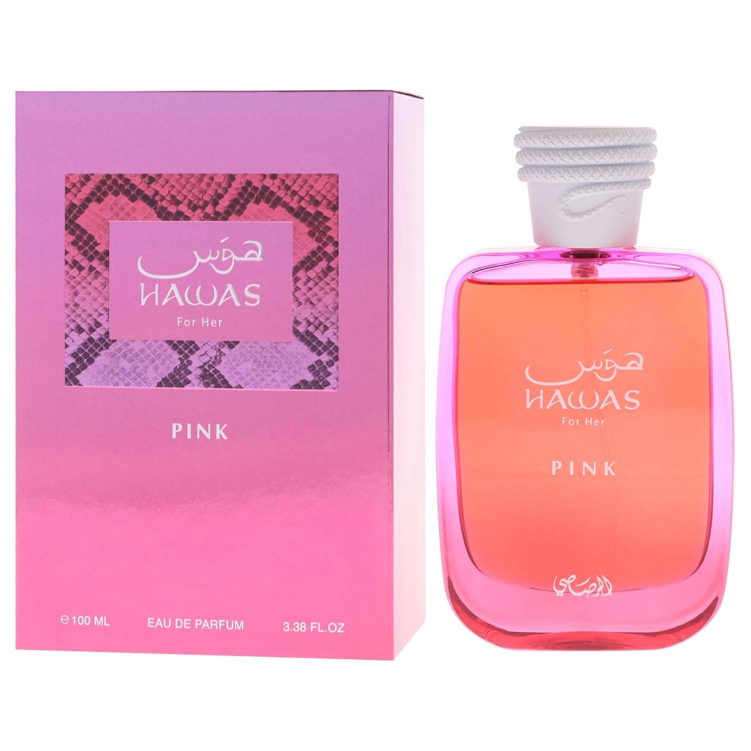 Rasasi Hawas Collection - Hawas Pink For Women - 3.38 Oz Edp Spray