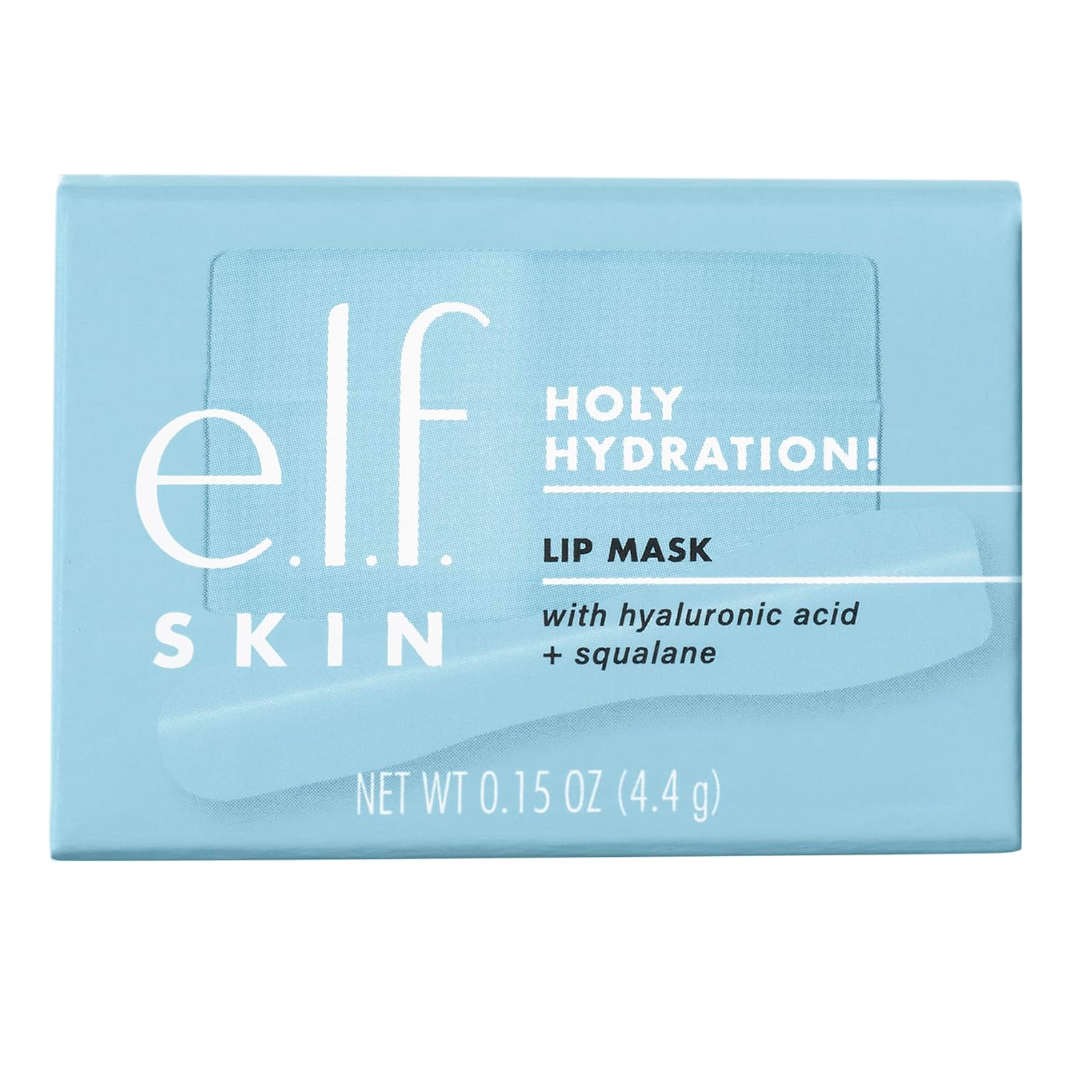 E.L.F. Skin Holy Hydration! Lip Mask, Hydrating Lip Mask For A Softer & Smoother Pout, Infused With Hyaluronic Acid, Non-Sticky, Vegan & Cruelty-Free