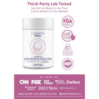 Lunakai Usa Made Hair Growth Supplement For Women - Advanced 20 Nutrient With Marine Collagen, Saw Palmetto, Biotin & Keratin - Daily Hair Vitamins For Thicker Strands - 90 Capsules
