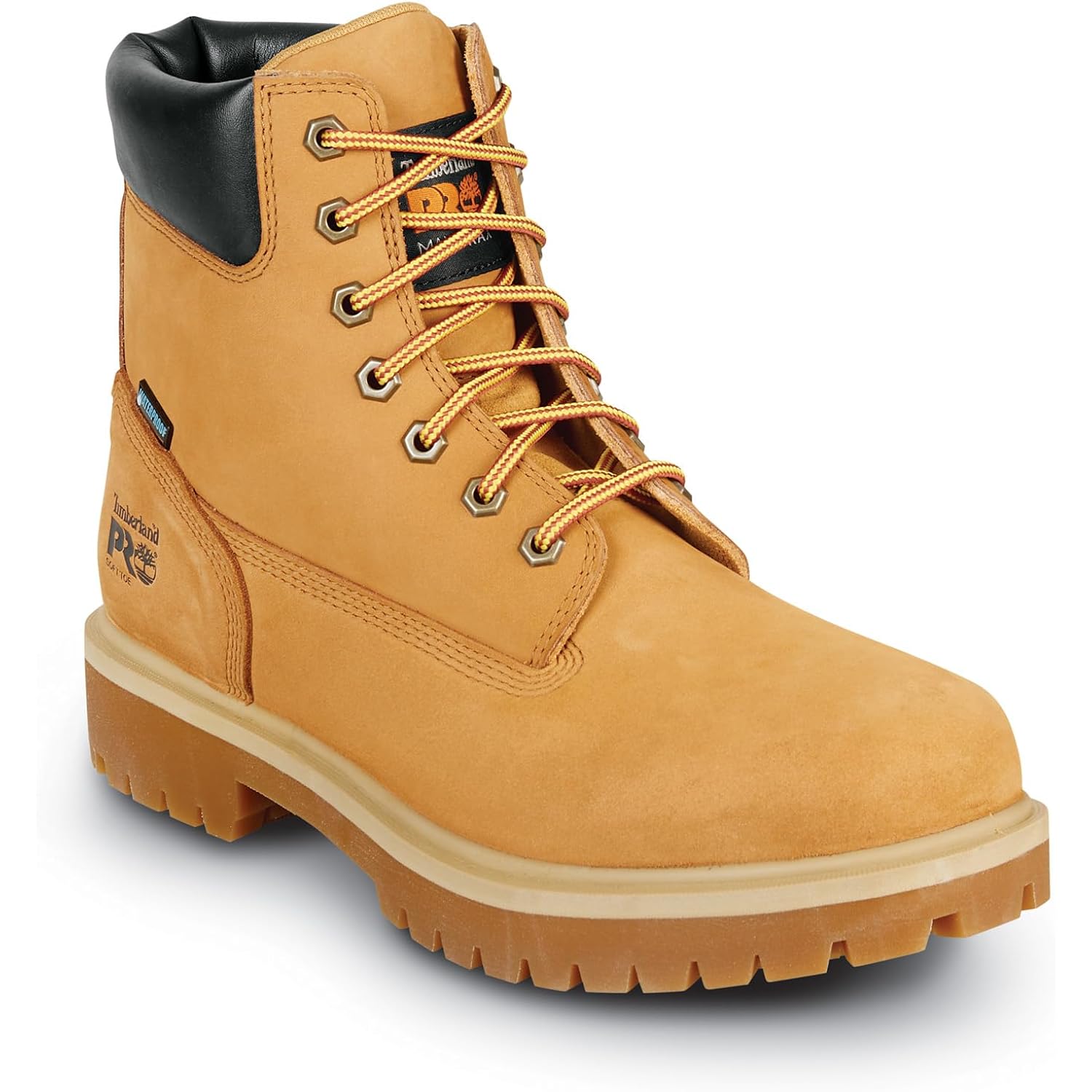 Timberland Pro Men'S 6 Direct Attach Maxtrax Soft Toe Waterproof Insulated Boot