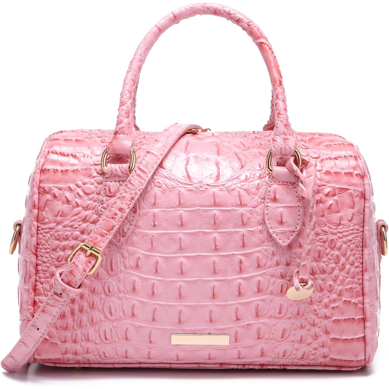 Makcr Joacbv Top-Handle Crocodile Purses For Women Crossbody Leather Bags Trendy Large Capacity Tote with Shoulder Strap