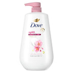 Dove 24Hr Lotion Body Wash Uplift Sakura Blossom & Yuzu, 30.6 Oz | Hydrating Body Wash With Micromoisture And A Floral Citrus Scent