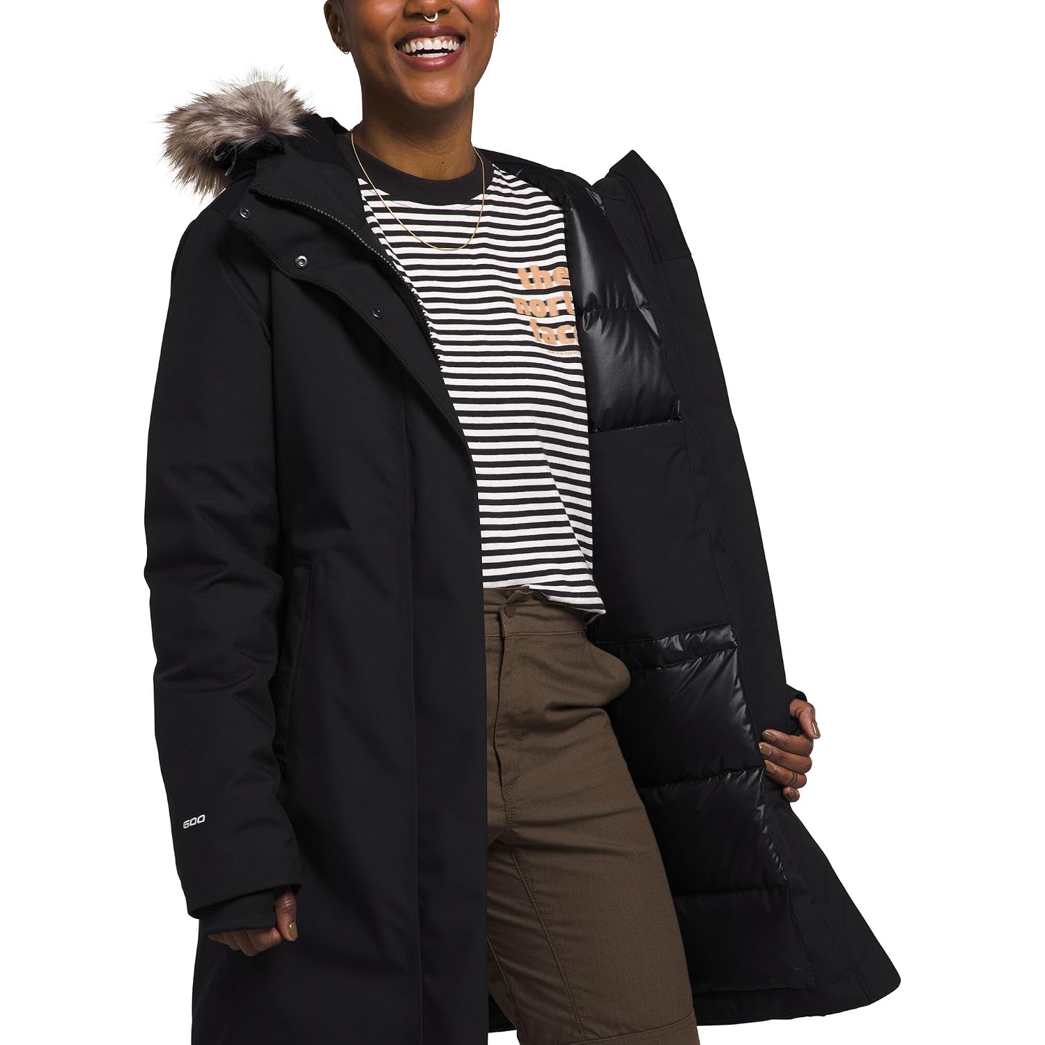 The North Face Women'S Arctic Parka (Standard & Plus Size) | Waterproof Shell, Recycled Down Insulation, Adjustable Hood