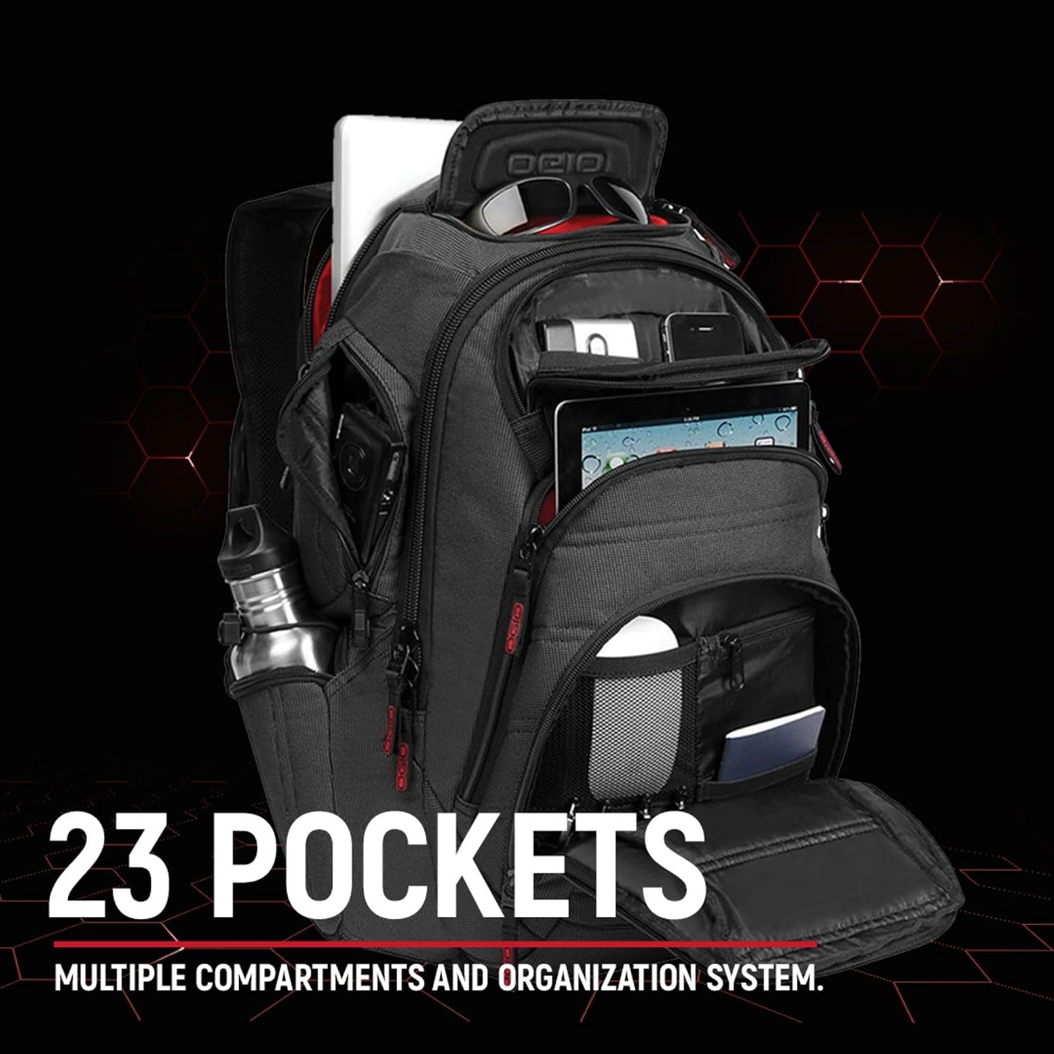 Ogio Renegade Backpack (Renegade, Black)