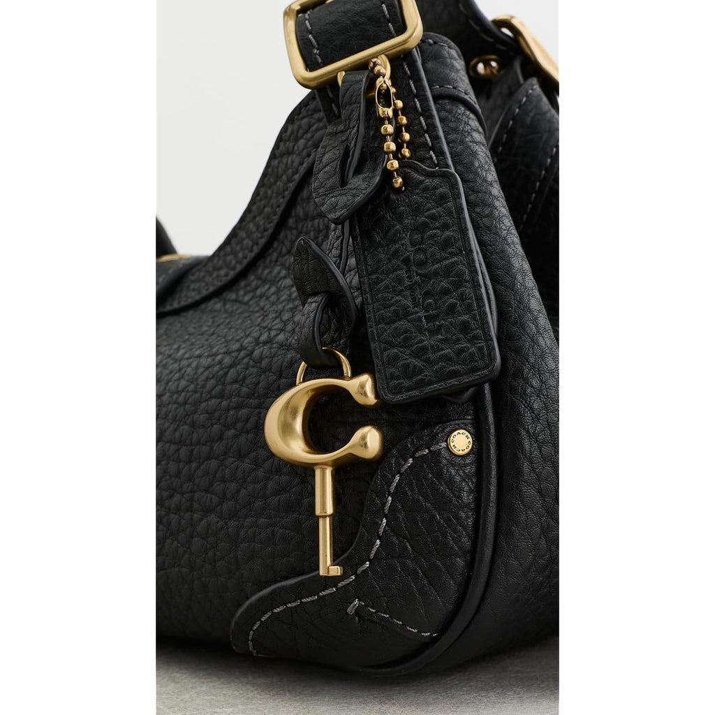 Coach Women'S Textured Pebble Leather Drifter Shoulder Bag 31