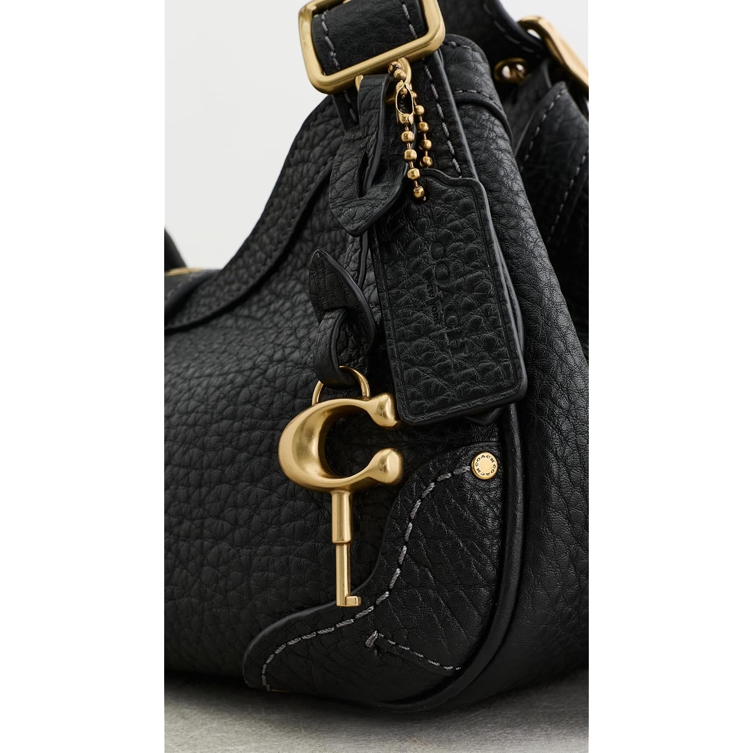 Coach Women'S Textured Pebble Leather Drifter Shoulder Bag 31