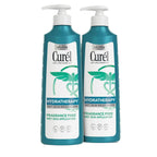 Curel Fragrance Free Itch Defense In Shower Lotion For Sensitive And Dry Skin, Hydra Therapy Body Lotion With Vitamin E, Fast-Absorbing Ceramide Moisturizer, Body Care, 12 Oz (Pack Of 2)