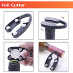 Air Pressure Pump Bottle Opener With Foil Cutter,Aerator Pourer,Vacuum Stopper(4Pcs),Simple Cork Remover,Efficient Corkscrew Bottle Opener,Great For Wine Lovers,Perfect Wine Gift.