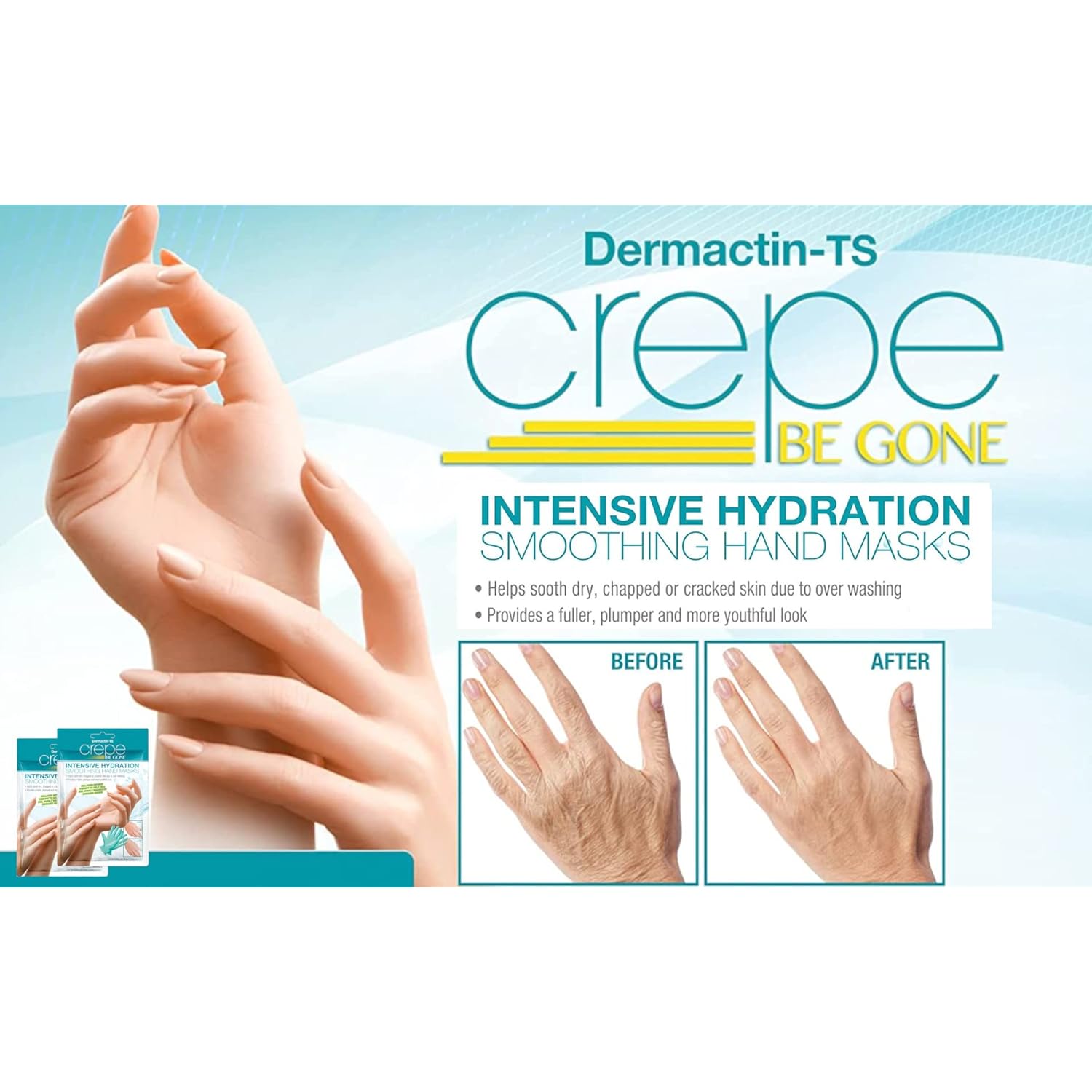 BARIELLE Intensive Hand Repair 3-PC Set - Includes 2 Hand Masks & Intensive Hand Treatment Cream 2.5 oz.