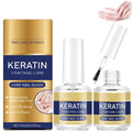 2Pcs Keratin Nail Care Oil - Moisturizing Treatment for Strong, Glossy Nails,Aloe Vera & Lavender Cuticle Oil,Repairs Dry,Weak Nails (16ml/0.56oz)