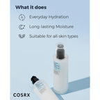 Cosrx Oil Free Lotion With Birch Sap, Daily Acne Facial Moisturizer, Hydrating Moisturizer For All Skin Types, Korean Skin Care, 3.38 Fl.Oz / 100Ml