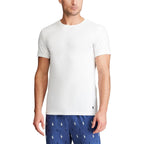 Polo Ralph Lauren Mens Slim Fit Stretch Crew Undershirts 3-Pack