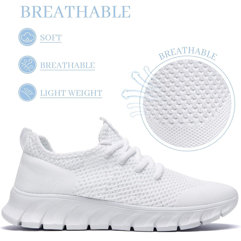 Running Shoes For Men Womens Walking Tennis Gym Sneakers Slip On Comfortable Lightweight Athletic Workout Fashion Sports Shoes