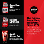 High Time Bump Stopper 2 Double Strength Ingrown Hair Cream for Face and Body | Aftershave Lotion for Men and Women | Razor Bump Balm | 0.5 OZ (2 Pack)