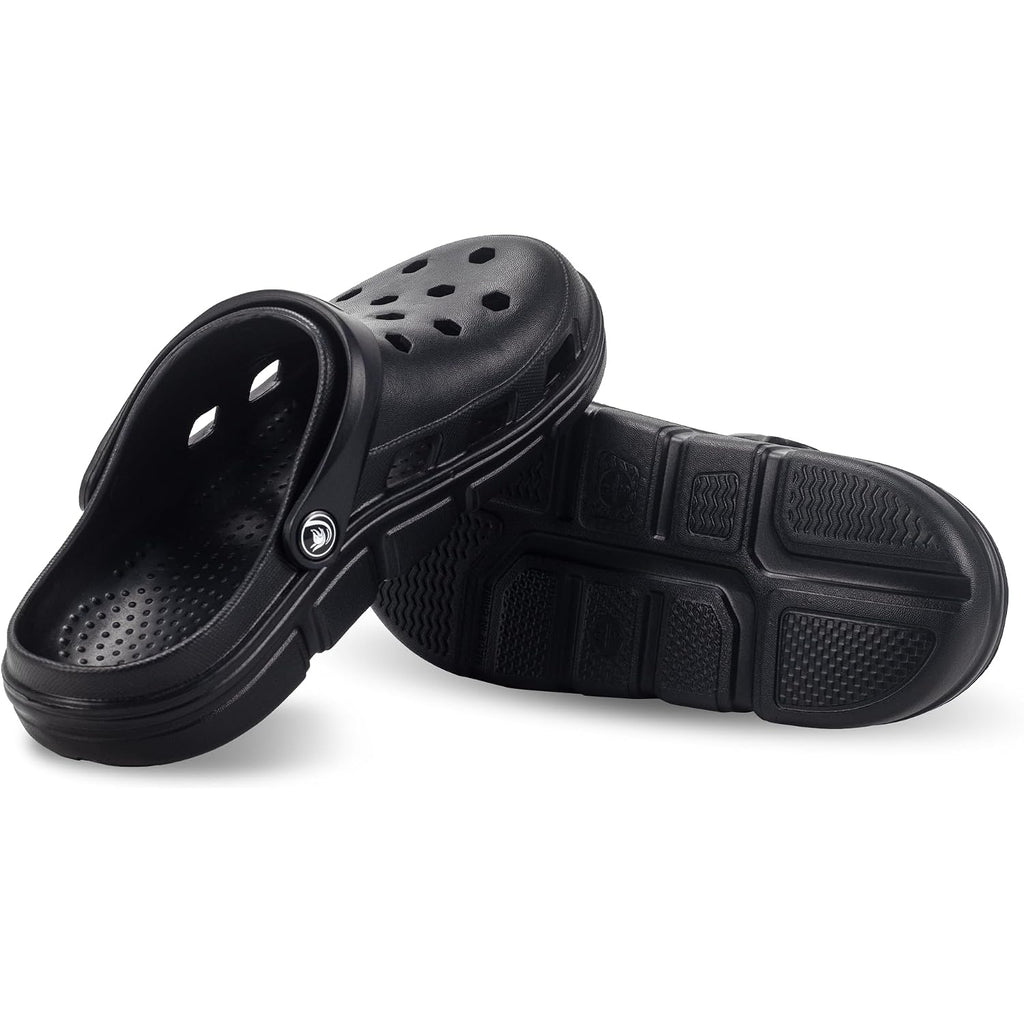 Pimio Garden Clogs For Women And Men,Slip On Work Shoes With Arch Support,Womens Mens Quick-Dry Water Shoes Casual Sandals,Comfortable Slippers