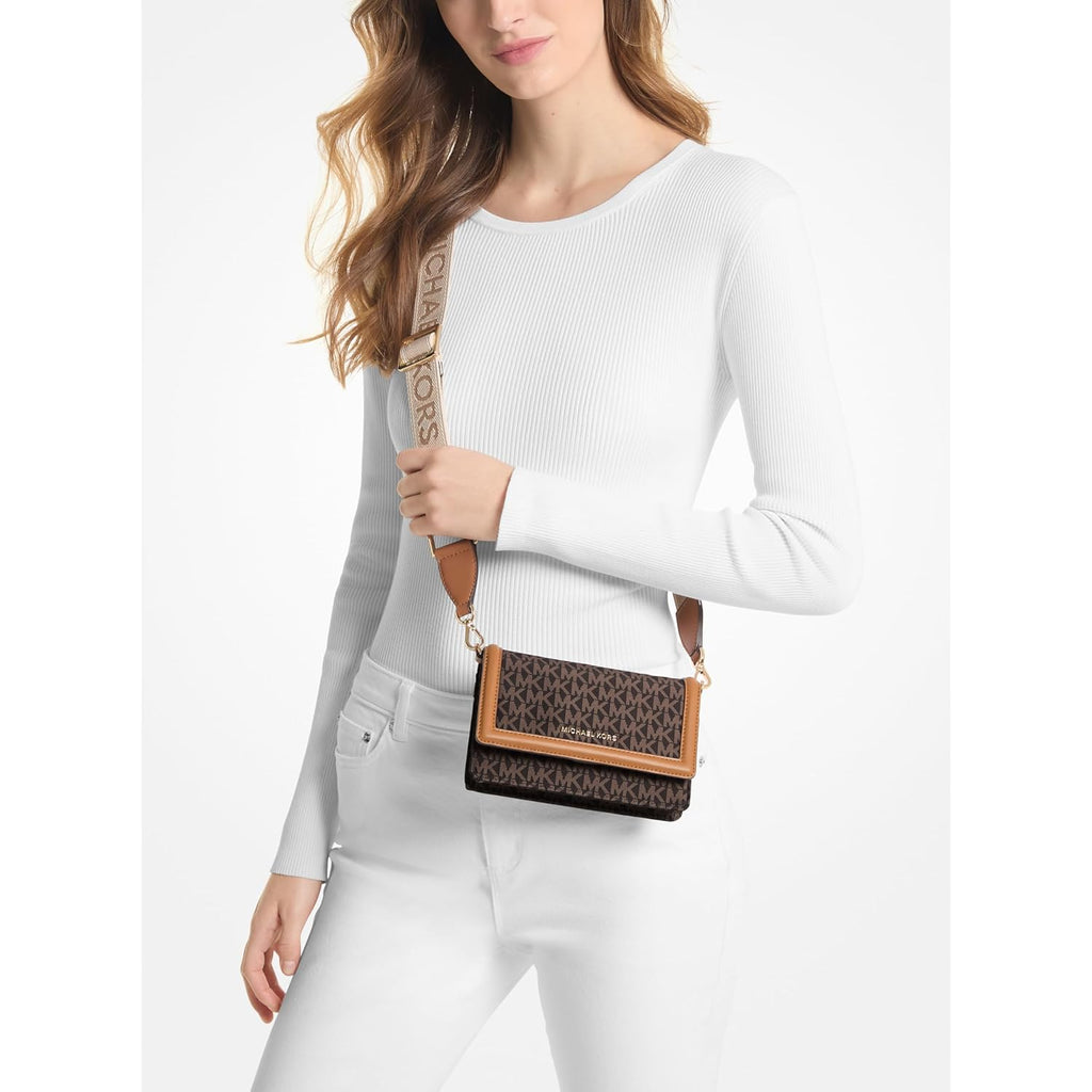 MICHAEL Michael Kors Jet Set Small Phone Web Strap Crossbody