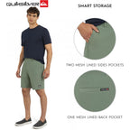 Quiksilver Men'S Regular Fit Fixed Waist Water Friendly Active Hybrid Shorts
